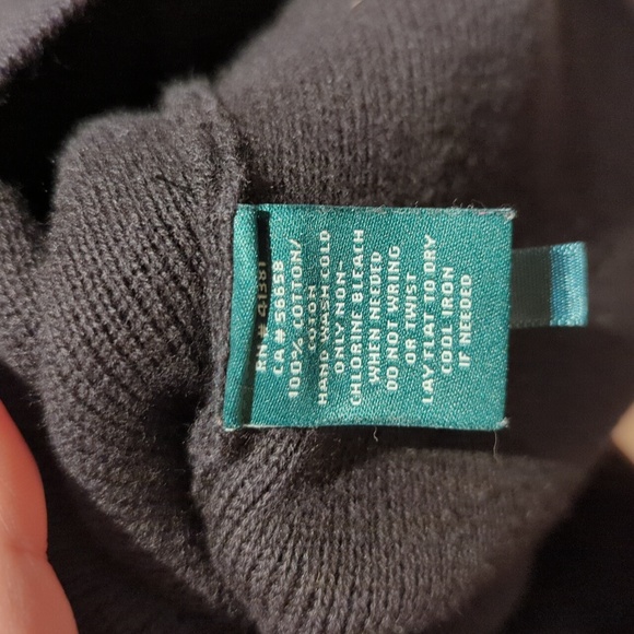 Ralph Lauren Black Blazer/Sweater - Picture 7 of 7